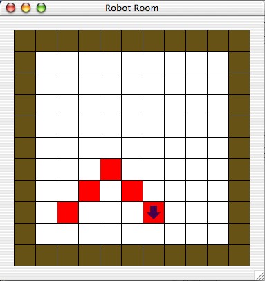 [Diagonal Lines Meeting at a Common Tile]