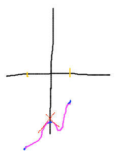 Graph with local maximum interrupting general increase