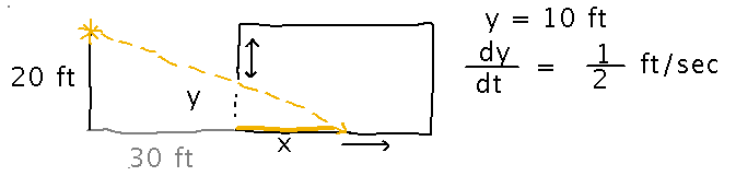 Building with opening at one end, light shines through opening onto floor