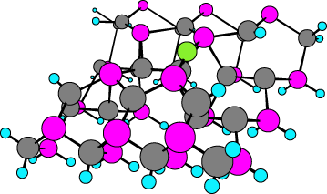 atomic surface reconstruction of gallium arsenide