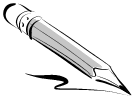 clip art of pencil