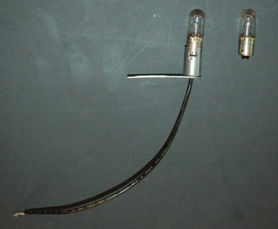 light bulb with wires