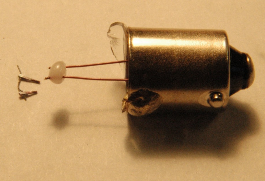 another broken light bulb