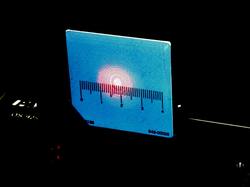 diffraction circles, enhanced