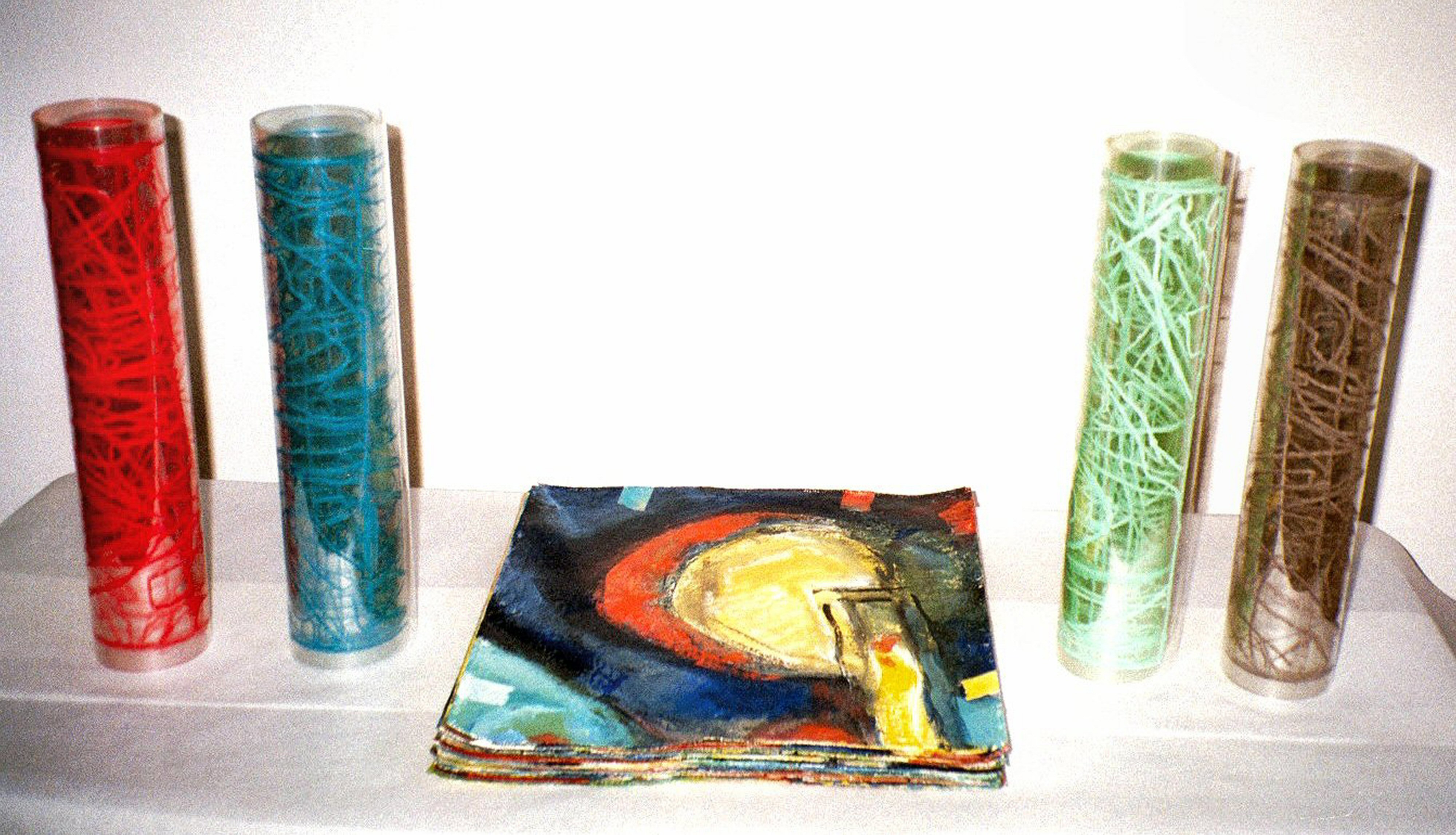 World Fragments stacked and rolled