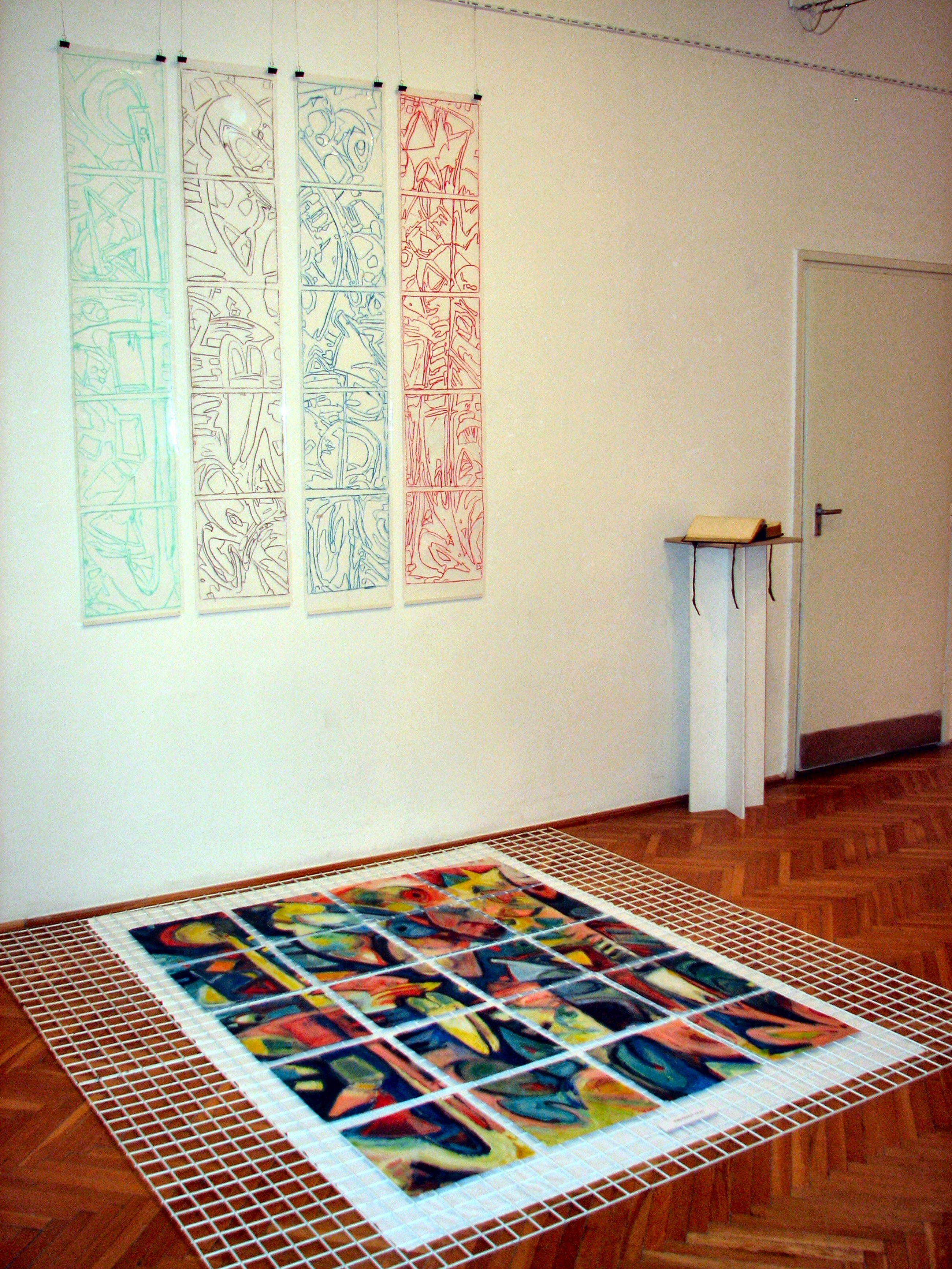 World in Fragments - exhibit installation